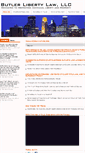 Mobile Screenshot of butlerlibertylaw.com